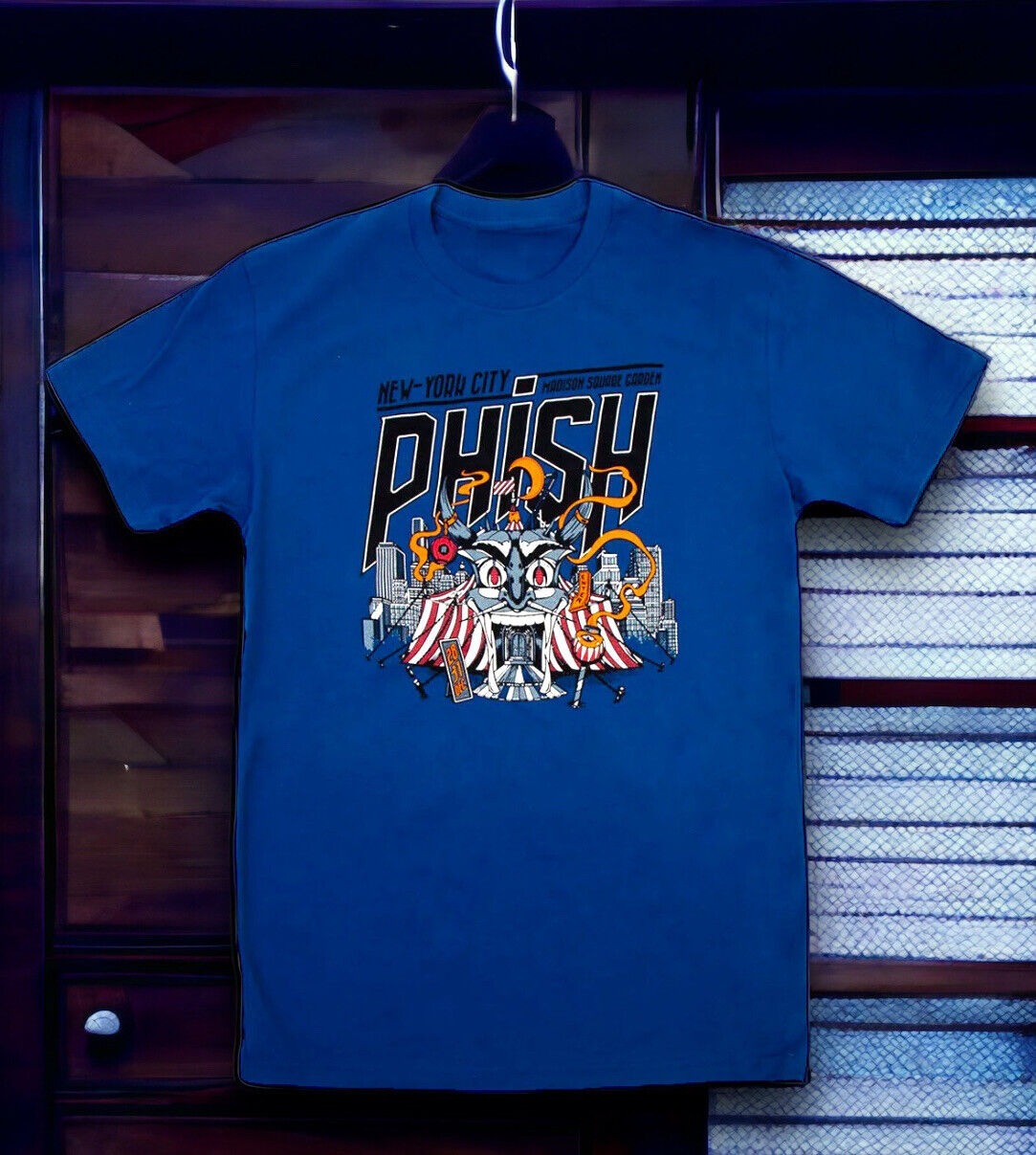 PHISH OFFICIAL MERCH BEHIND THE CURTAIN TEE NYE RUN 2019