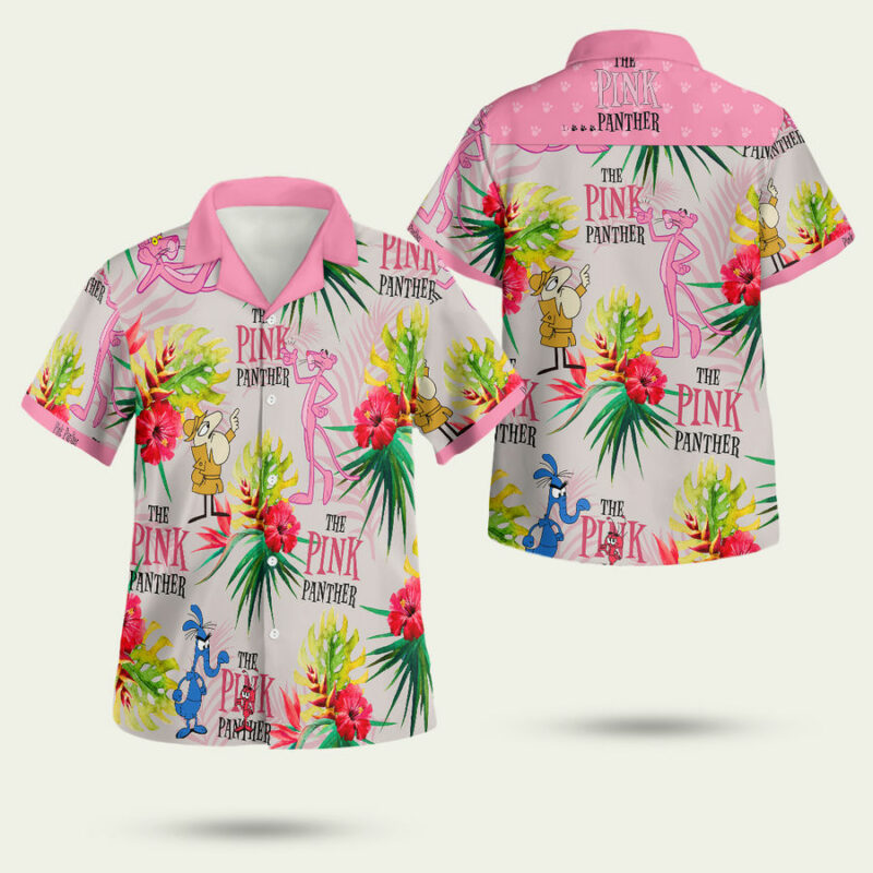 PINK PANTHER HAWAIIAN SHIRT