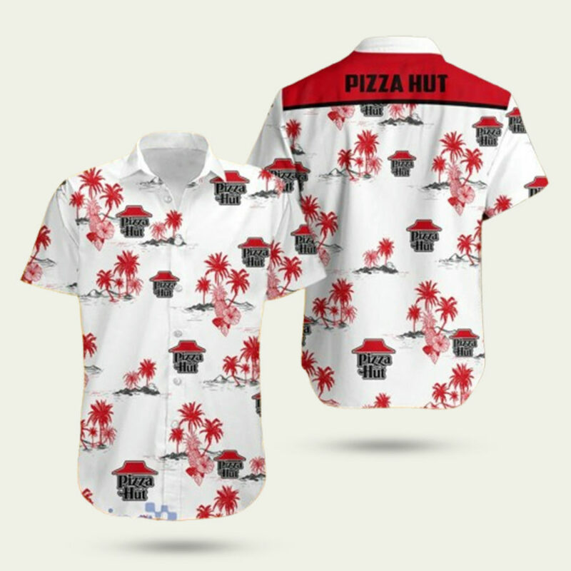 PIZZA HUT TROPICAL HAWAIIAN SHIRT