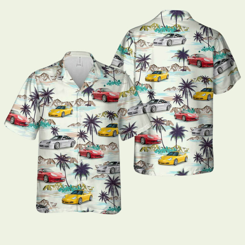 PORSCHE 996 GT3 HAWAIIAN SHIRT