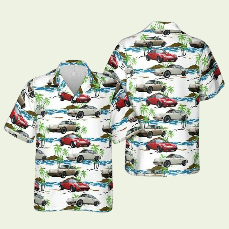 PORSCHE CARRERA 1984 HAWAIIAN SHIRT