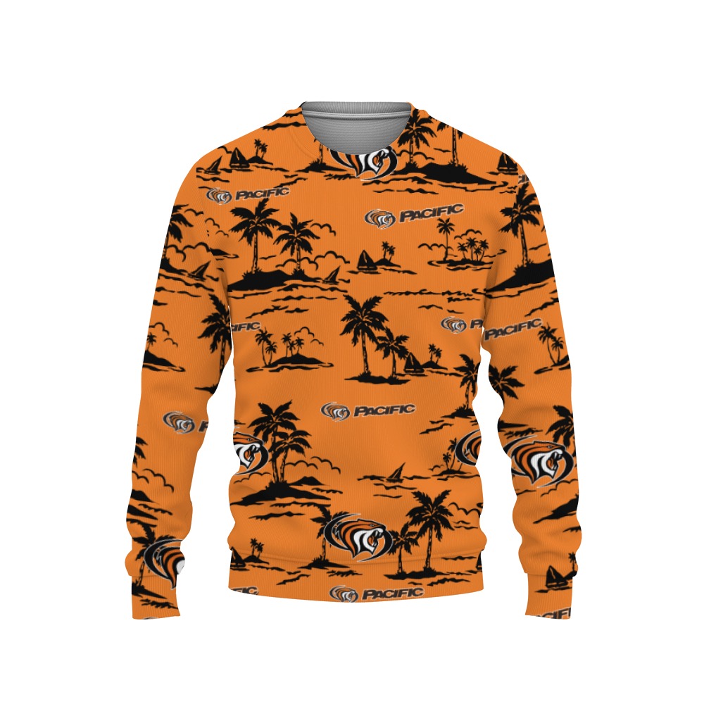 Pacific Tigers Hawaiian Aloha Hawaii Beach-3D Sweatshirt