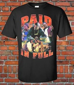 Paid in Full Movie 90s Style Bootleg Tee Art Graphic T-Shirt