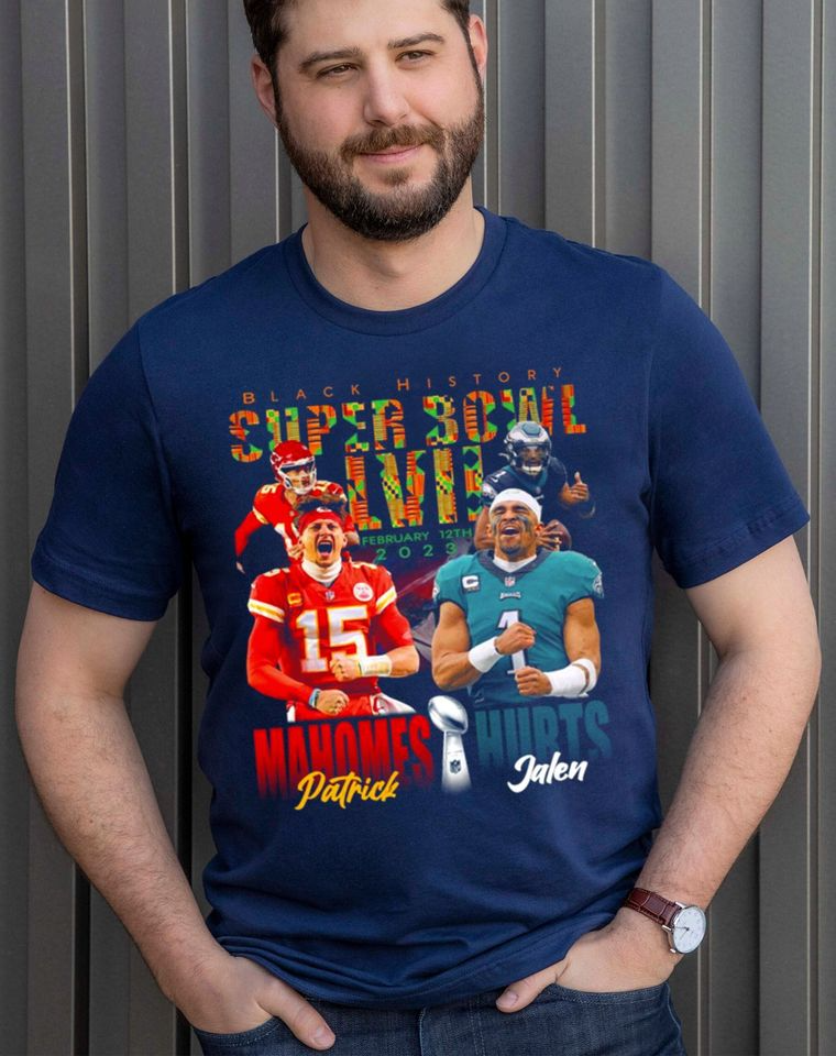 Patrick Mahomes and Hurts Jaken Tee, MVP Native Football Shirt