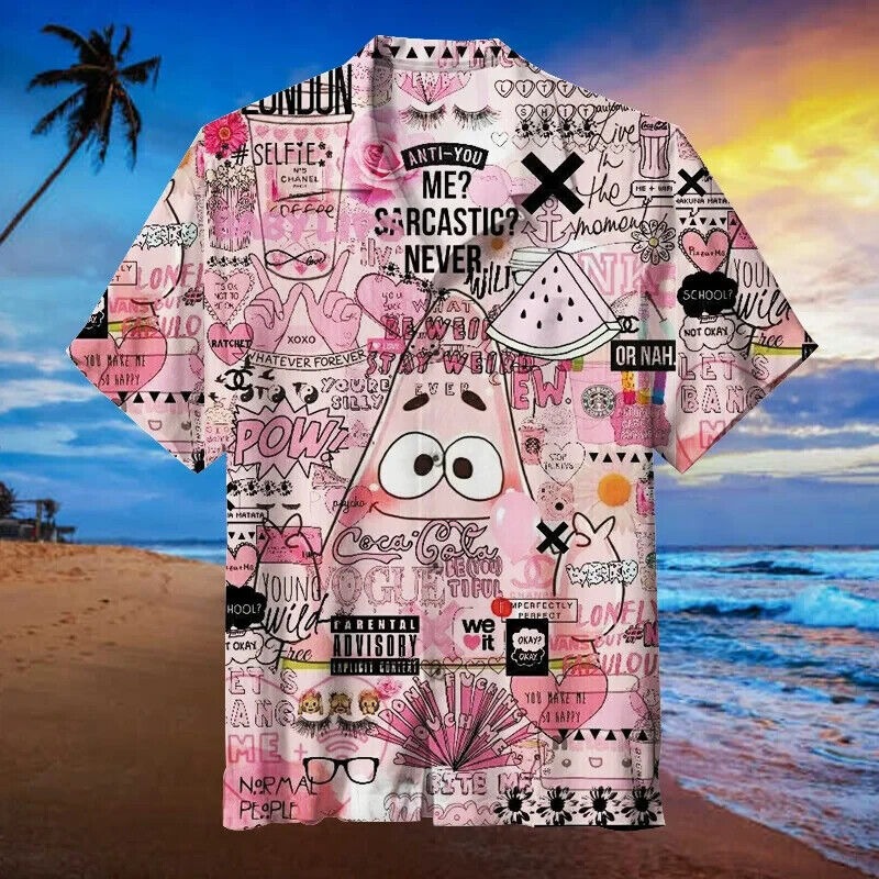 Patrick Star HAWAIIAN SHIRT, S-5XL US Size, Limited Edition Gift For Fans