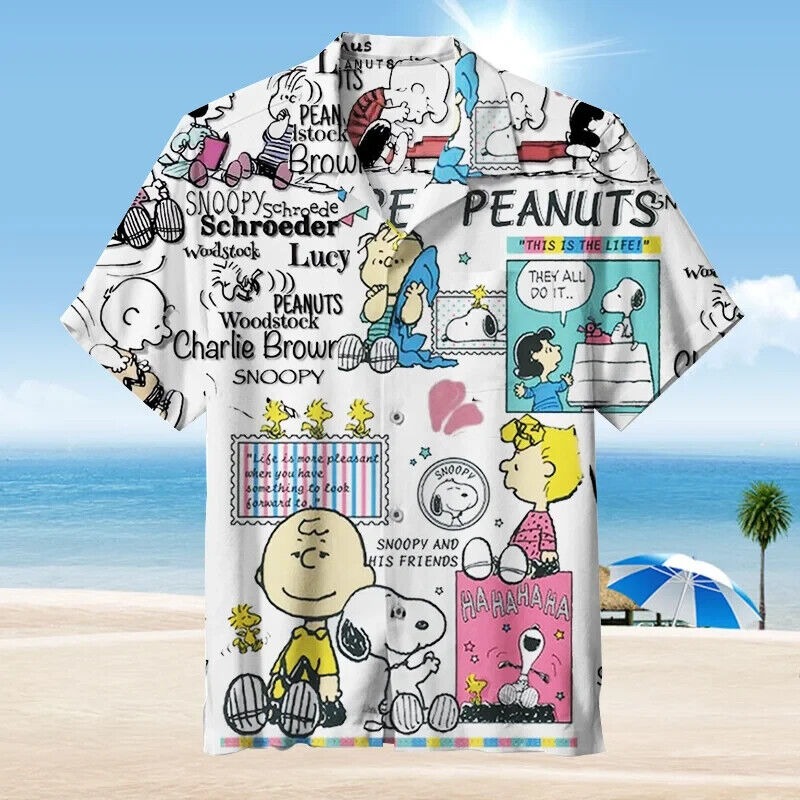 Peanuts HAWAIIAN SHIRT - V4, S-5XL US Size, Gift For Fans,