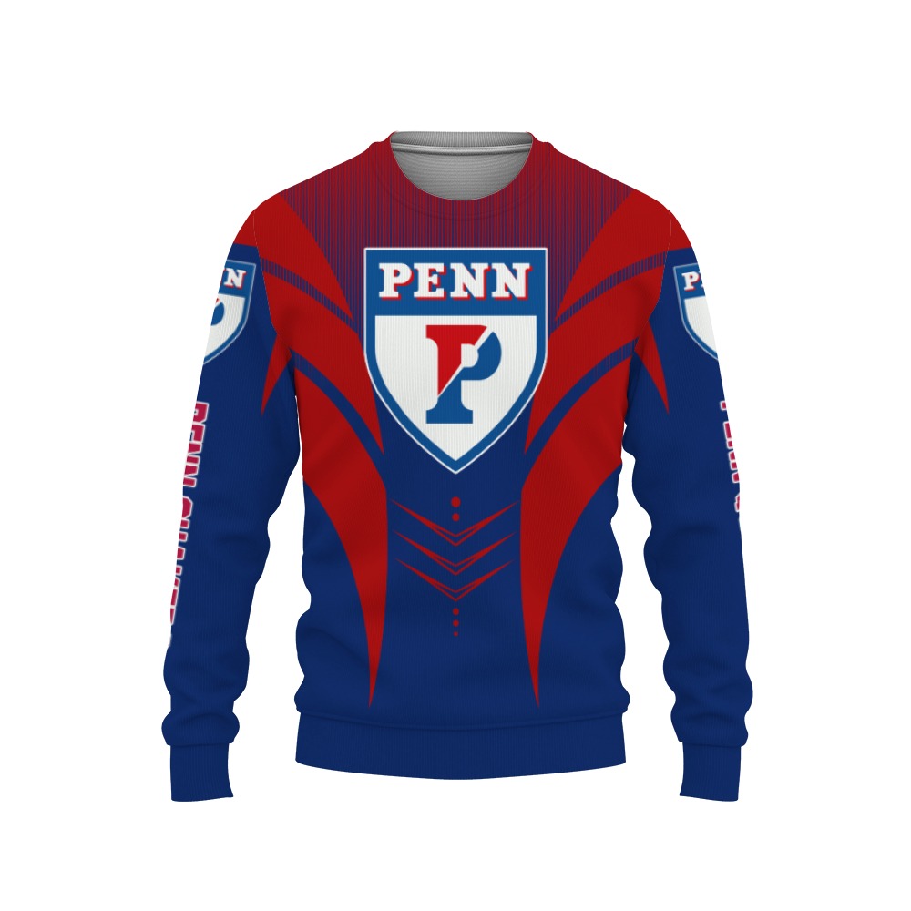 Penn Quakers Football American Day, Sport Teams Champion 3D Shirt-3D Sweatshirt