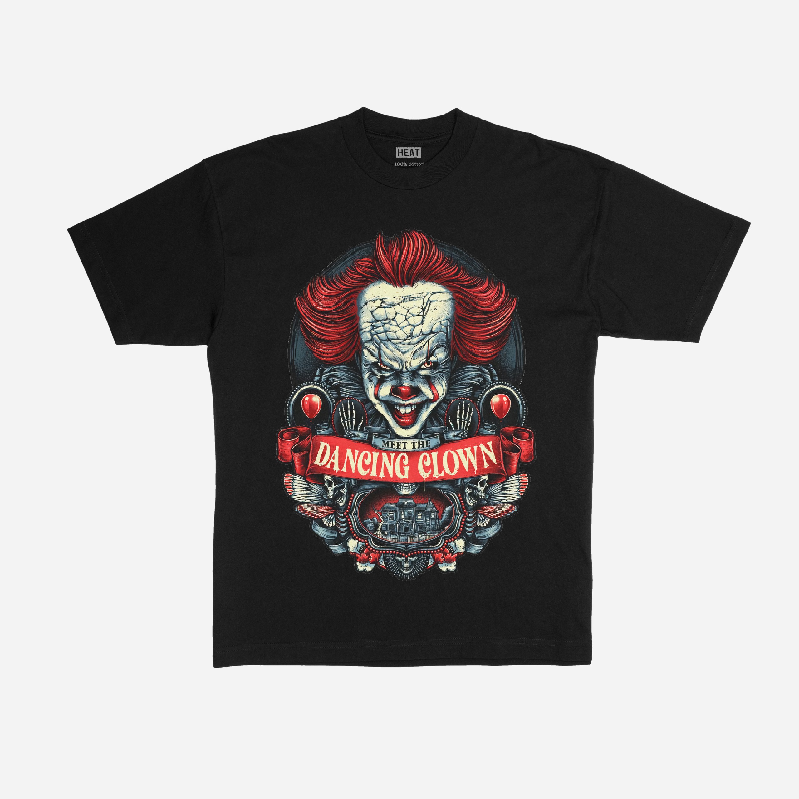 Penny Wise Dancing Clown Graphic T-Shirt