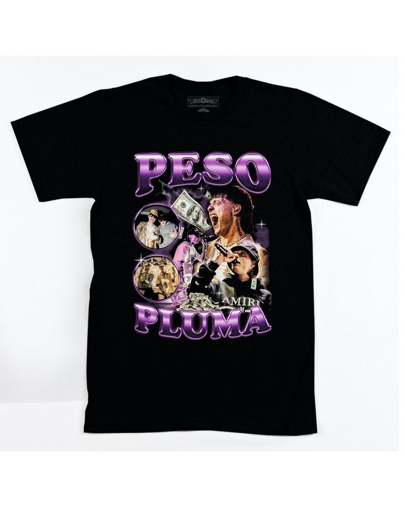 Peso Pluma Retro Bling Tee - Black