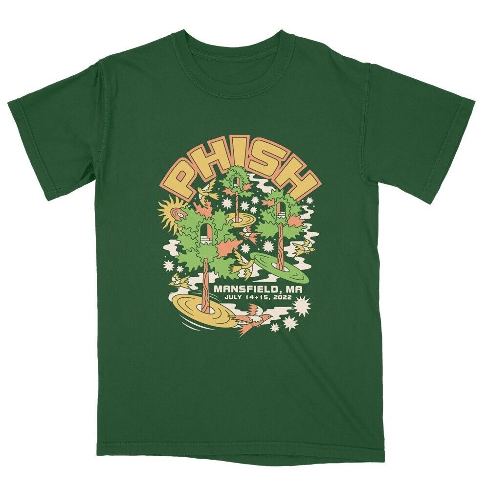 Phish Mansfield 2022 Dry Goods Event Summer Tour Shirt