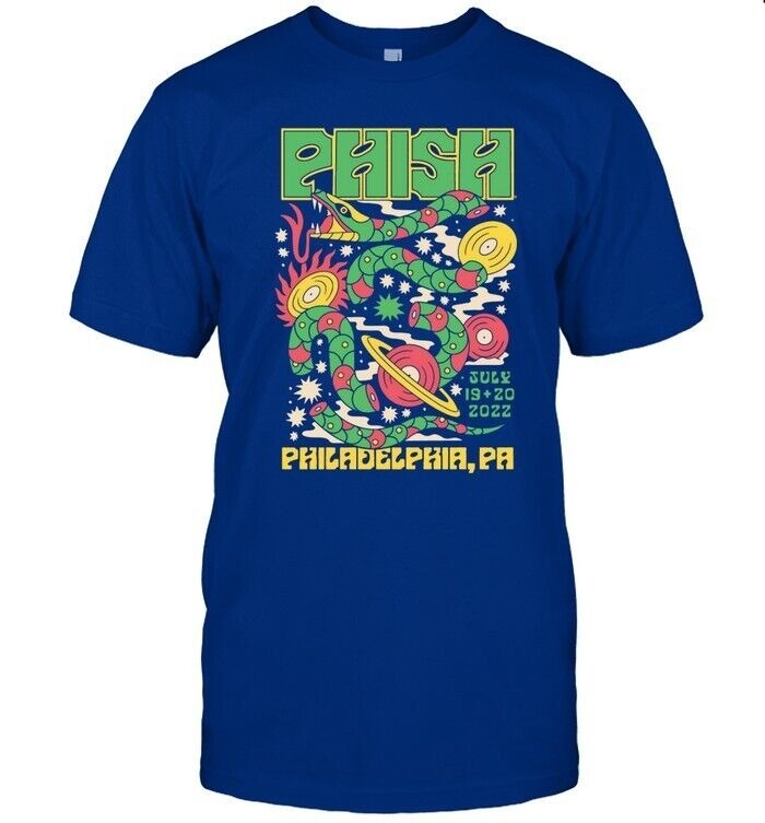 Phish Philadelphia 2022 Summer Tour Shirt