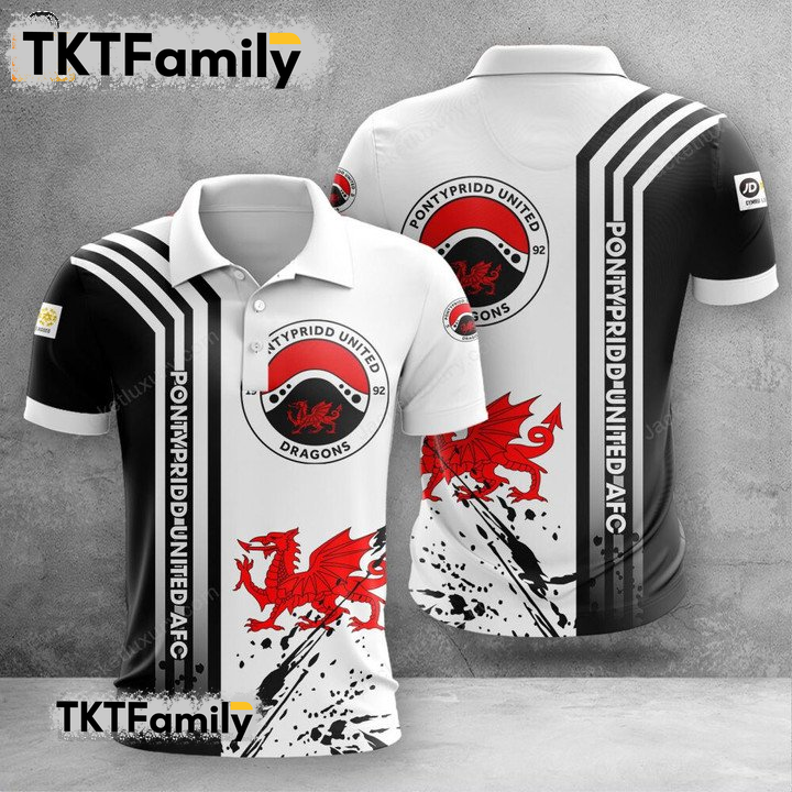 Pontypridd United AFC Polo Shirt TKT Familys