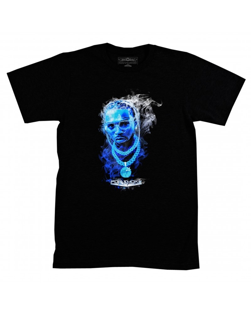 Pop Smoke Smokin Tee - Black