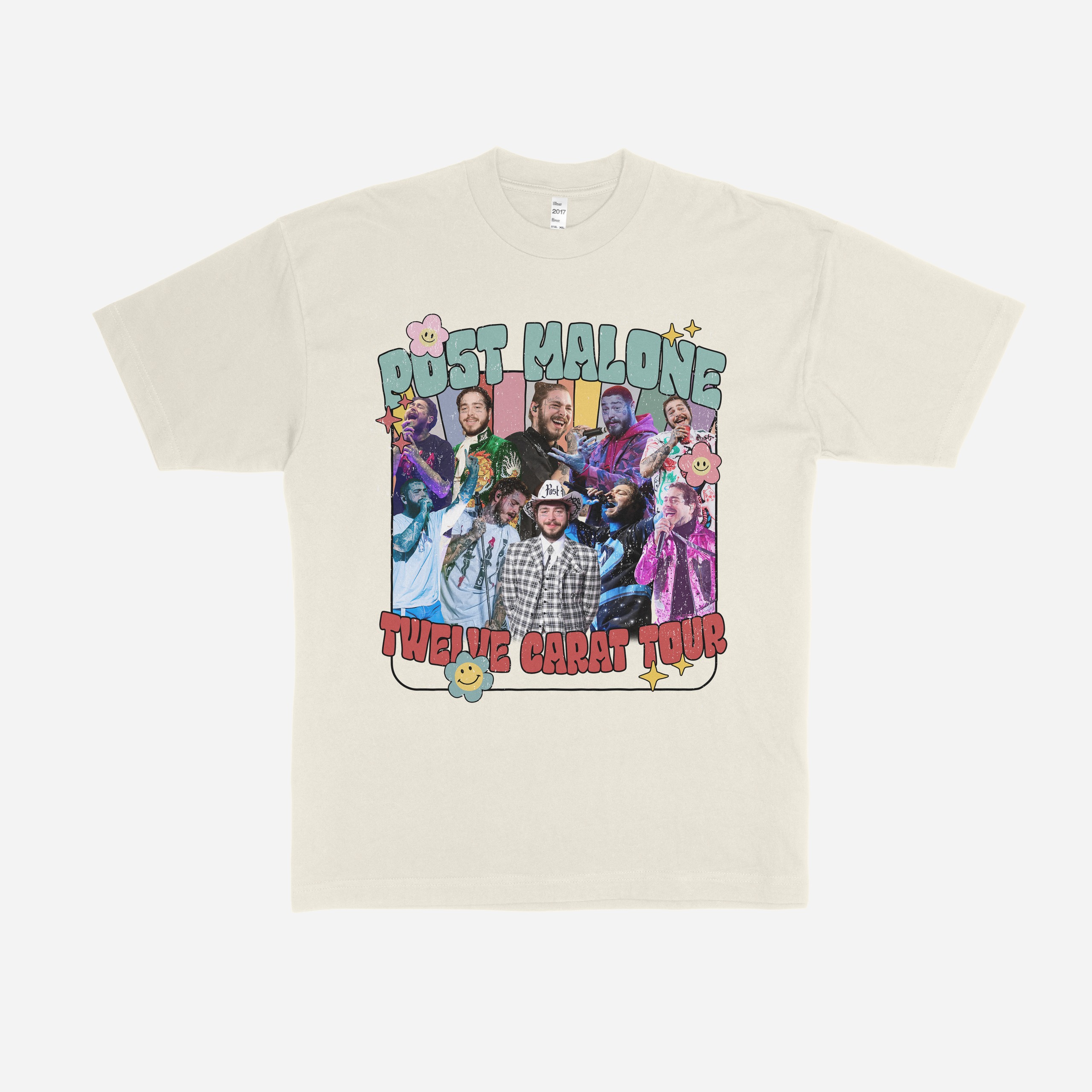 Post Malone Flowers Tour Graphic T-Shirt