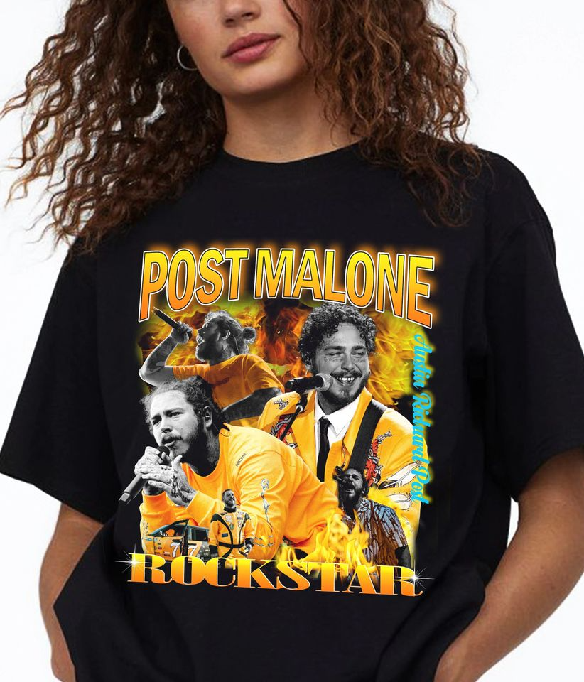 Post Malone Shirt, Vintage Post Malone Graphic