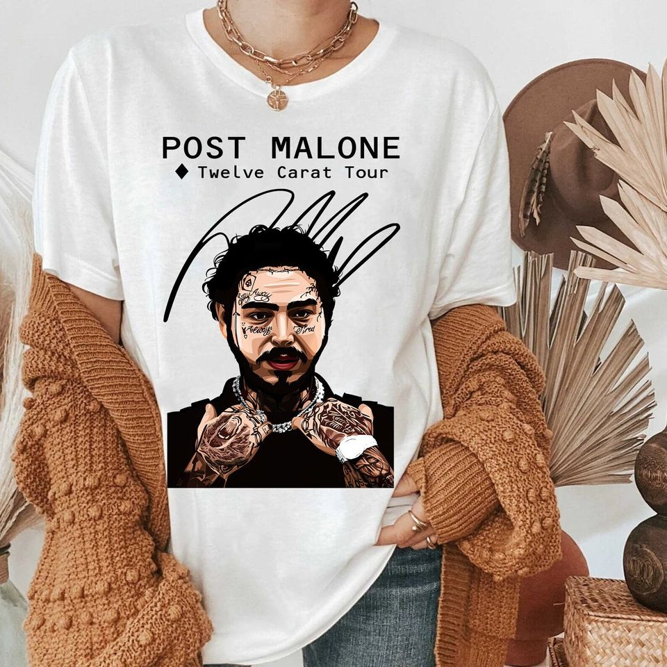 Post Malone Shirt, Vintage Post Malone Shirt, Post Malone Tshirt