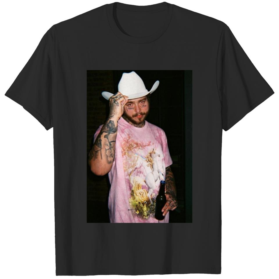 Post Malone T-Shirt, Post Malone Howdy Tee