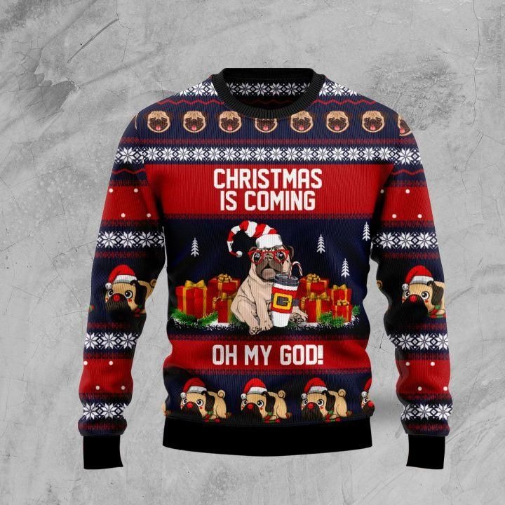 Pug Ugly Christmas Sweater