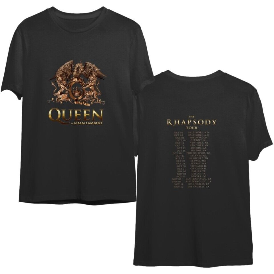 Queen Band Shirt, QueenThe Rhapsody Tour 2023