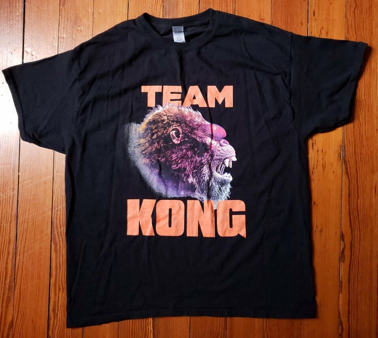 RARE TEAM KONG GODZILLA VS KONG MOVIE PROMO T SHIRT