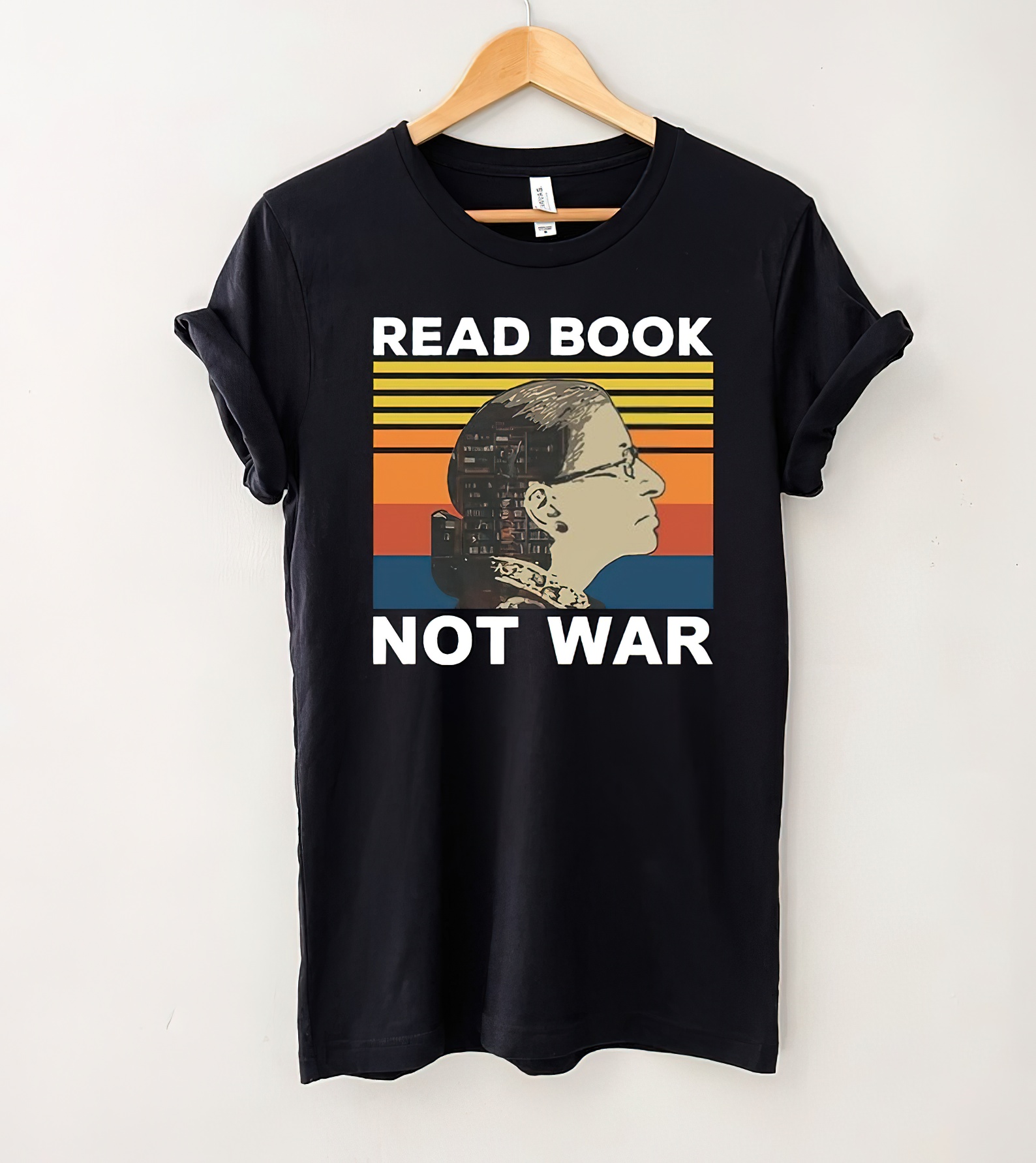 RBG Read Book Not War Vintage T-Shirt, Book Lover Shirt, Notorious RGB, RGB Shirt, Retro Gift Tee For You And Your Friends-gigapixel-standard-scale-2_00x