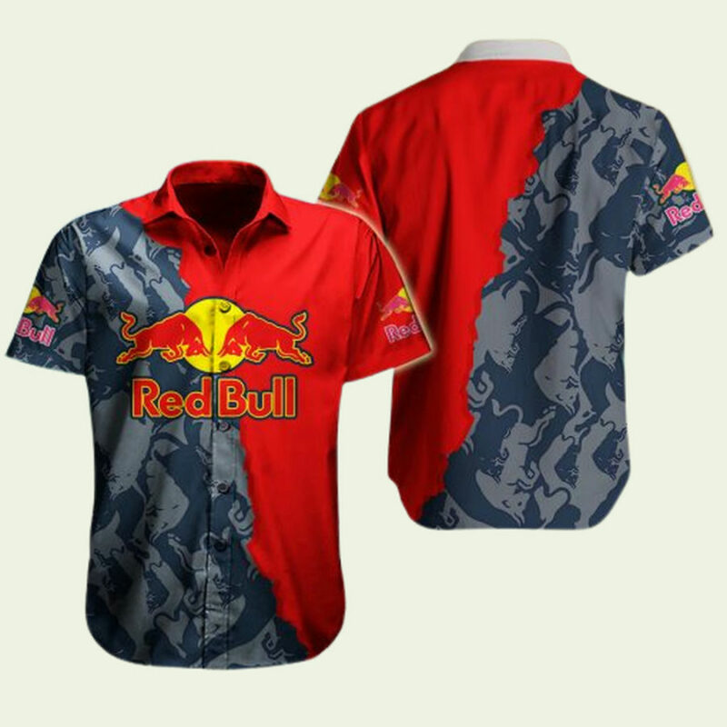 RED BULL HAWAIIAN SHIRT