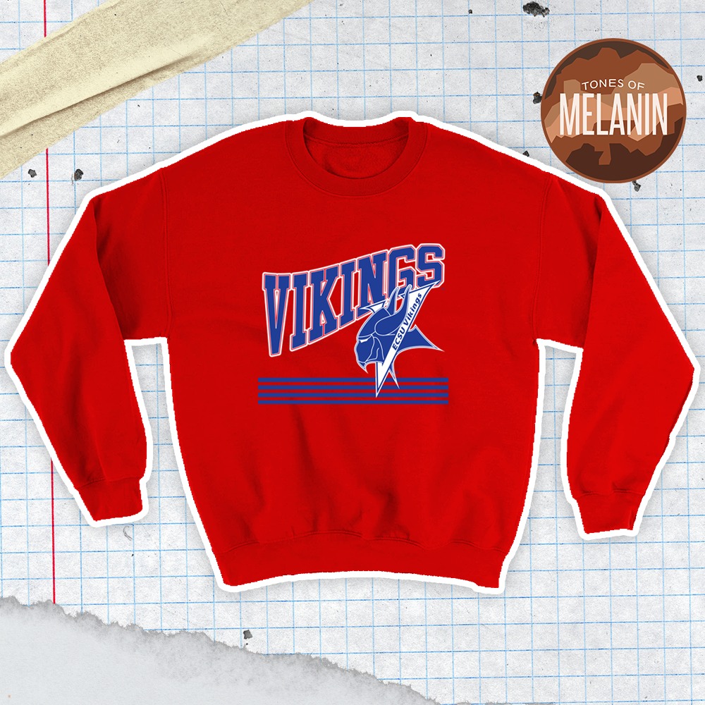 RED CLASSIC ECSU CREWNECK