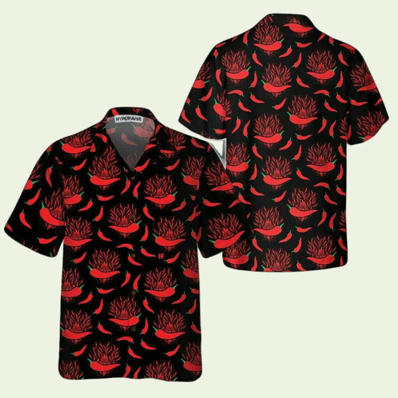 RED HOT CHILI PEPPER HAWAIIAN SHIRT