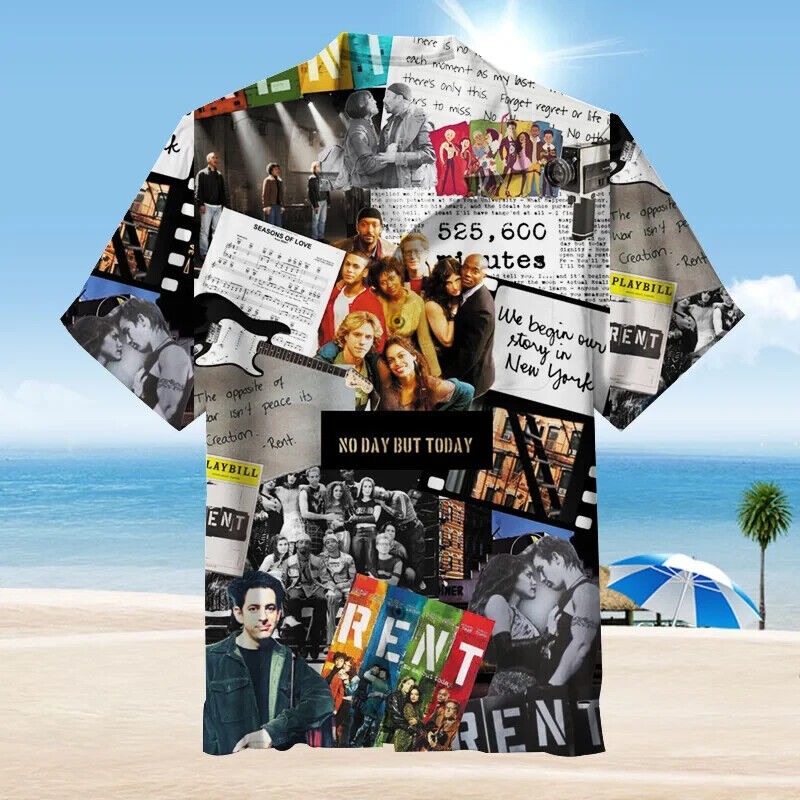 RENT Hawaiian Shirt For Fans, Gift For Men, Women, S-5XL US Size