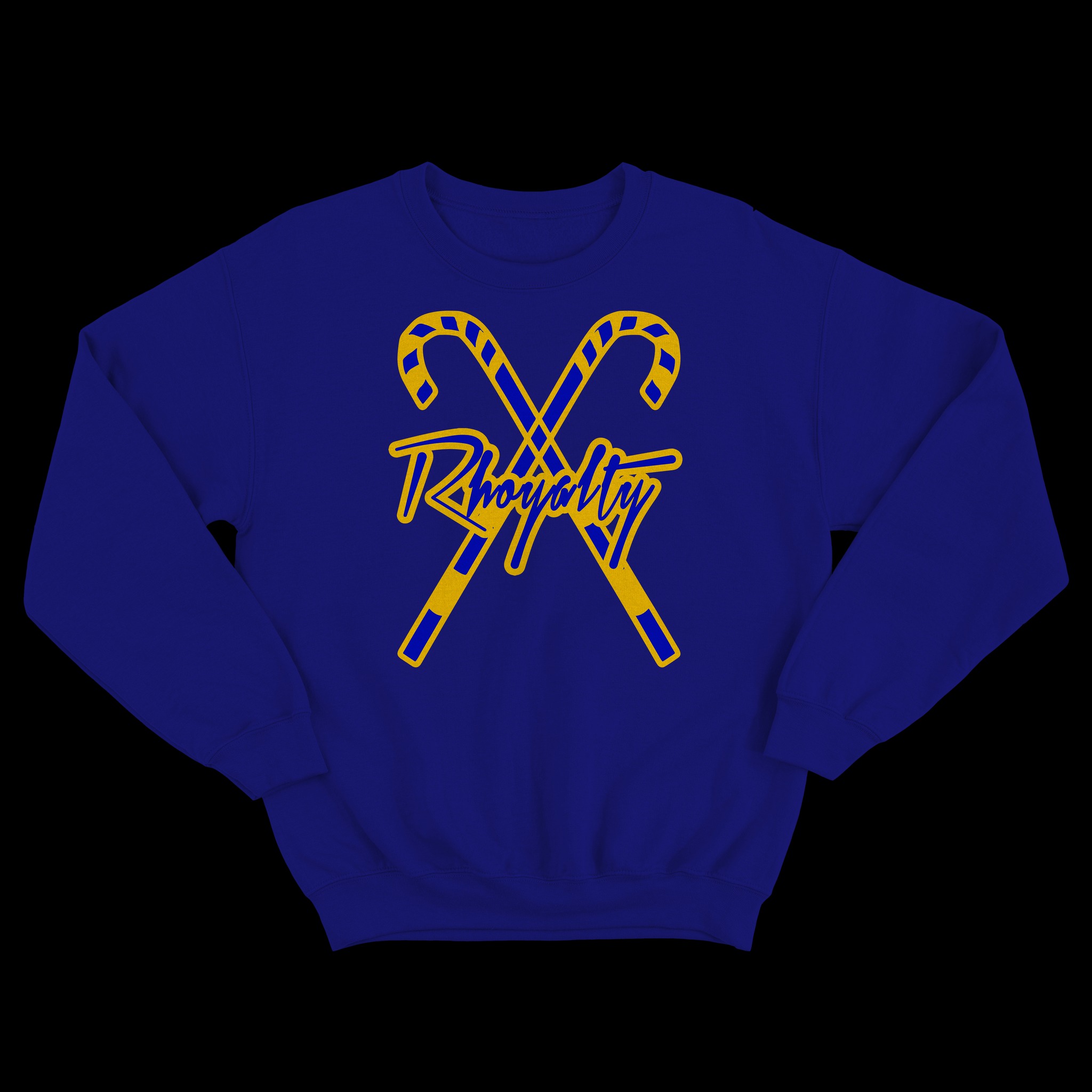 RHOYALTLY CREWNECK BLUE COLOR