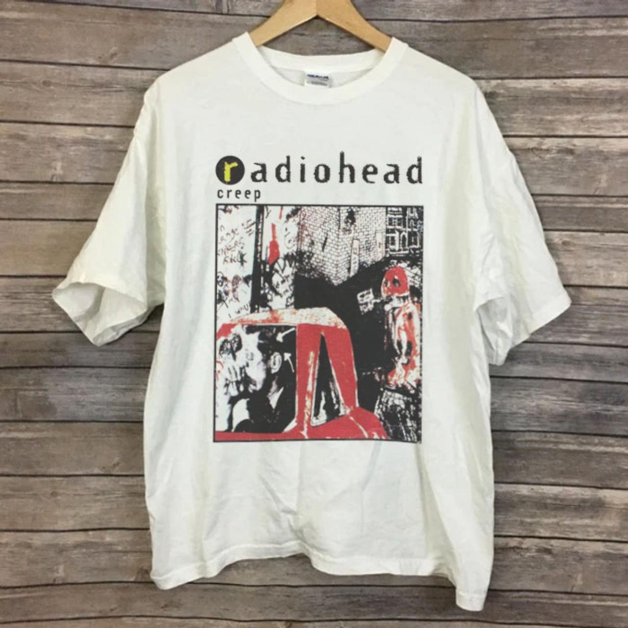 Radiohead Creep Album basic style Men Women T shirt Reprint digital