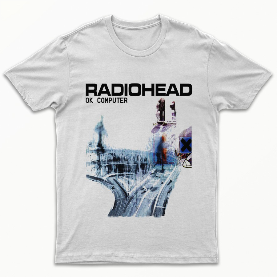 Radiohead Ok Computer T shirt