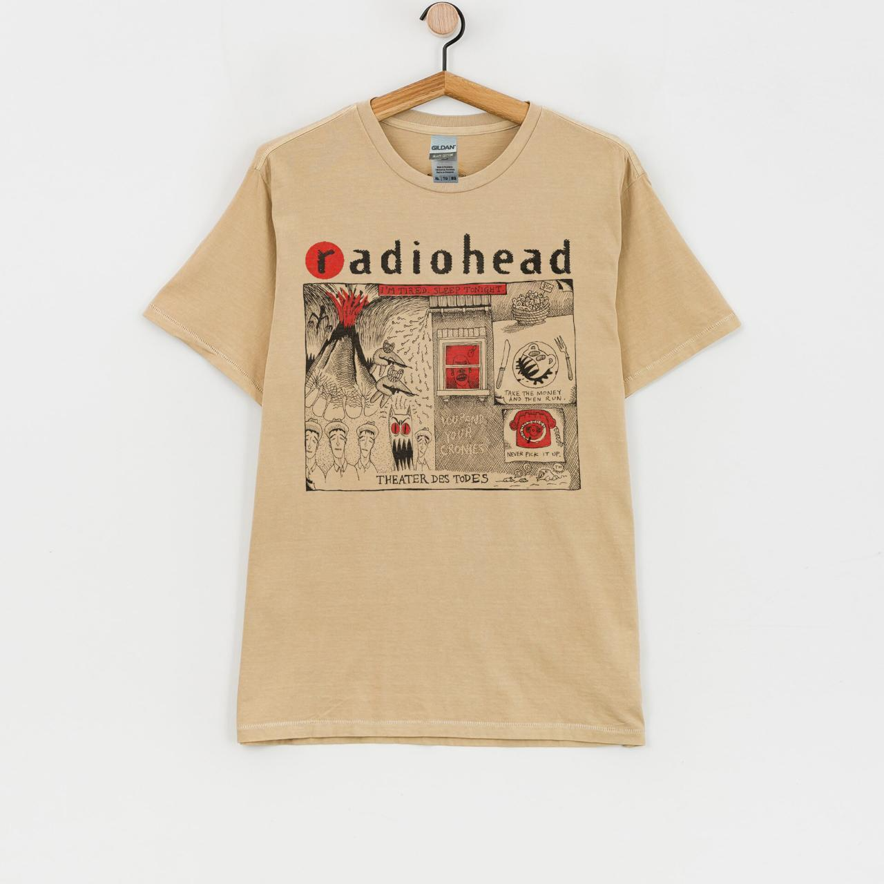 Radiohead Rock band classic style sand T shirt Unisex