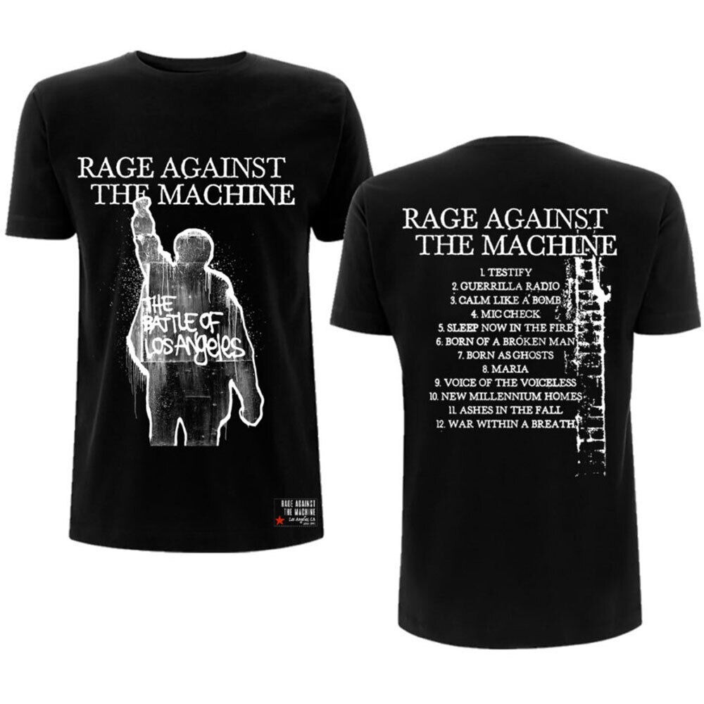 Rage Against The Machine Bola Album Cover Official Tee T-Shirt Mens Unisex