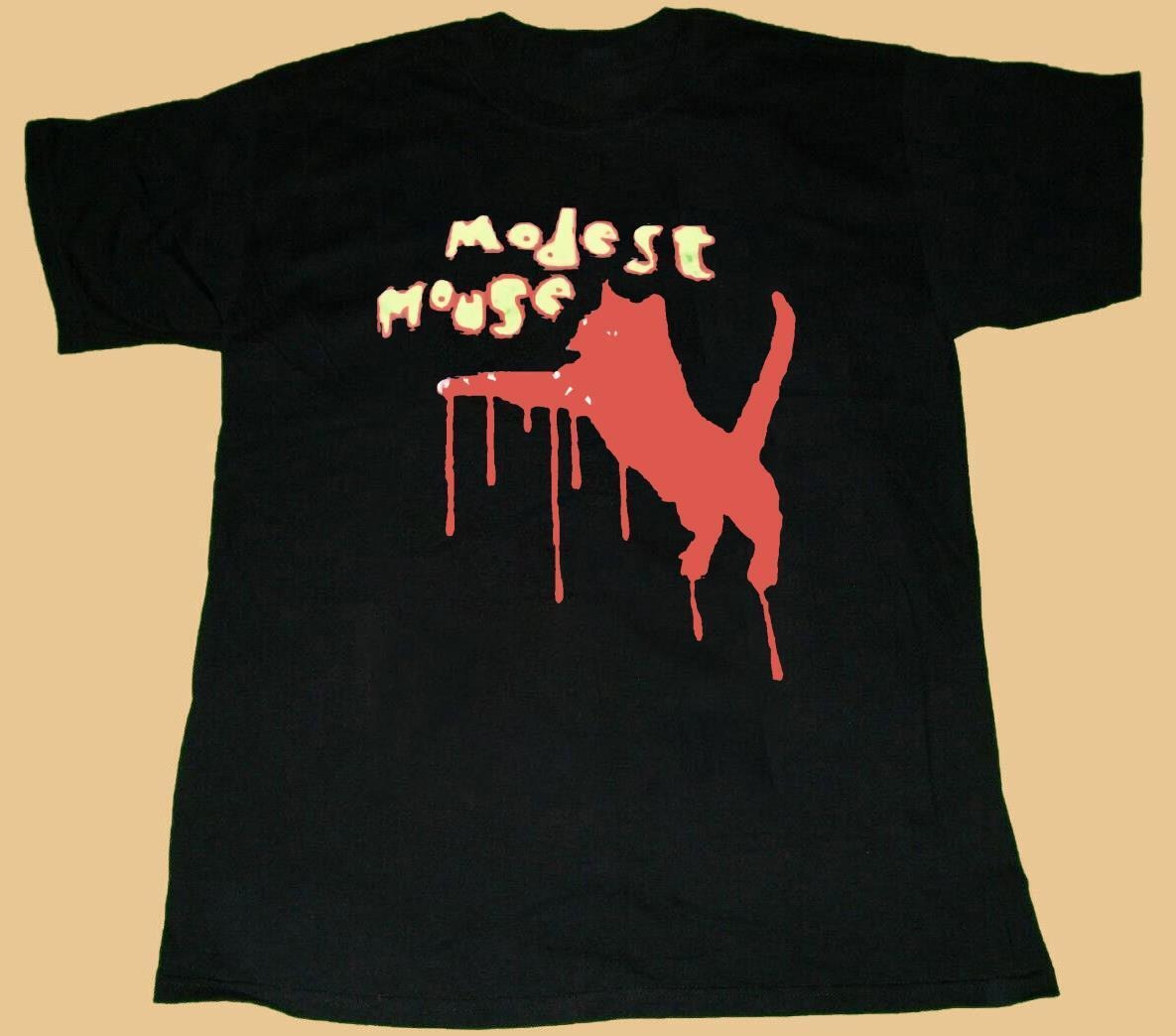 Rare Again Modest Mouse Shirt Black Unisex Cotton