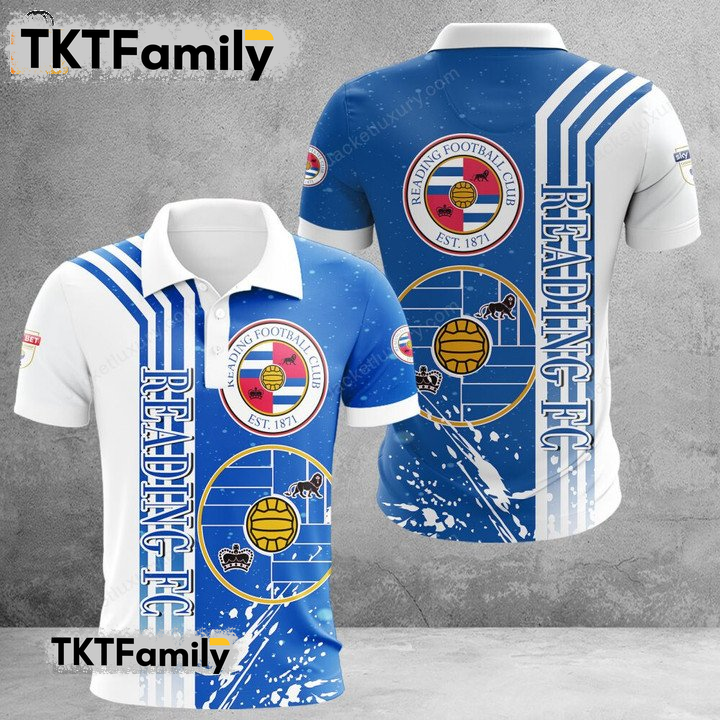 Reading F.C 3D Polo Shirt TKT Familys