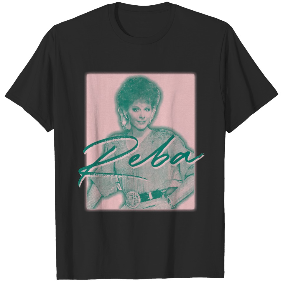 Reba McEntire  Retro 80s Aesthetic Fan Design - Reba Mcentire - T-Shirt