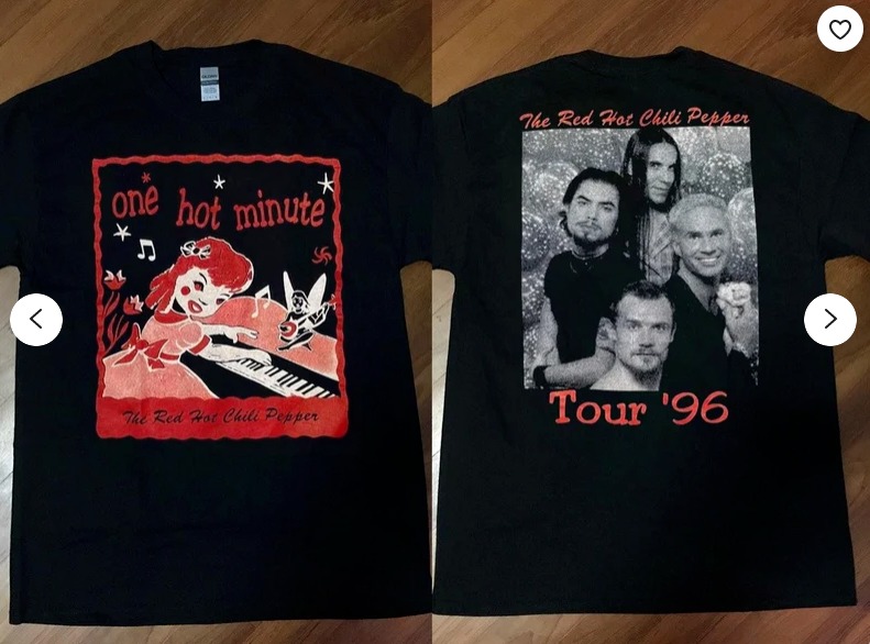 Red Hot Chili Peppers One Hot Minute Tour '96 T-Shirt