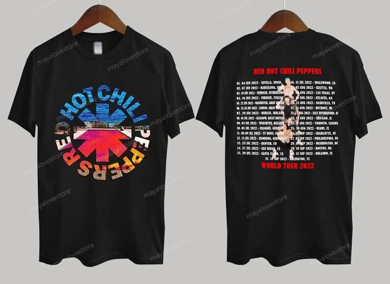 Red Hot Chili Peppers World Tour 2022 T-Shirt