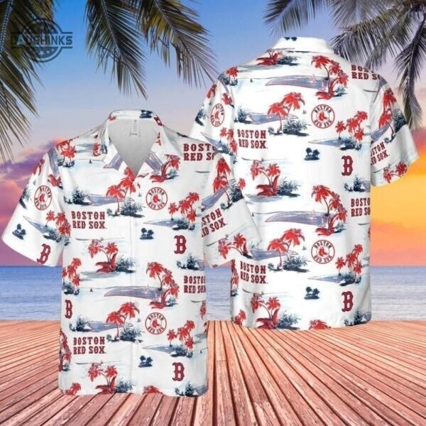 Red Sox Mets Hawaiian Shirt, Family Beach Shirt, Couple Shirt, S-5XL US Size