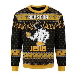 Reps For Jesus Ugly Christmas Sweater