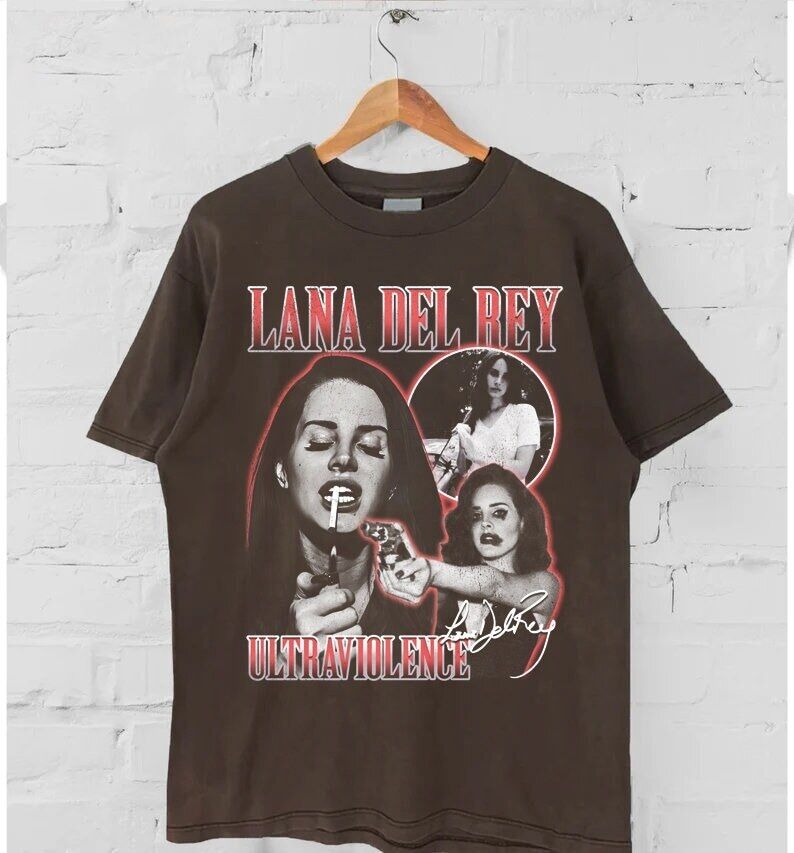 Retro Lana Del Rey T Shirt, Lana Del Rey Albums T-shirt