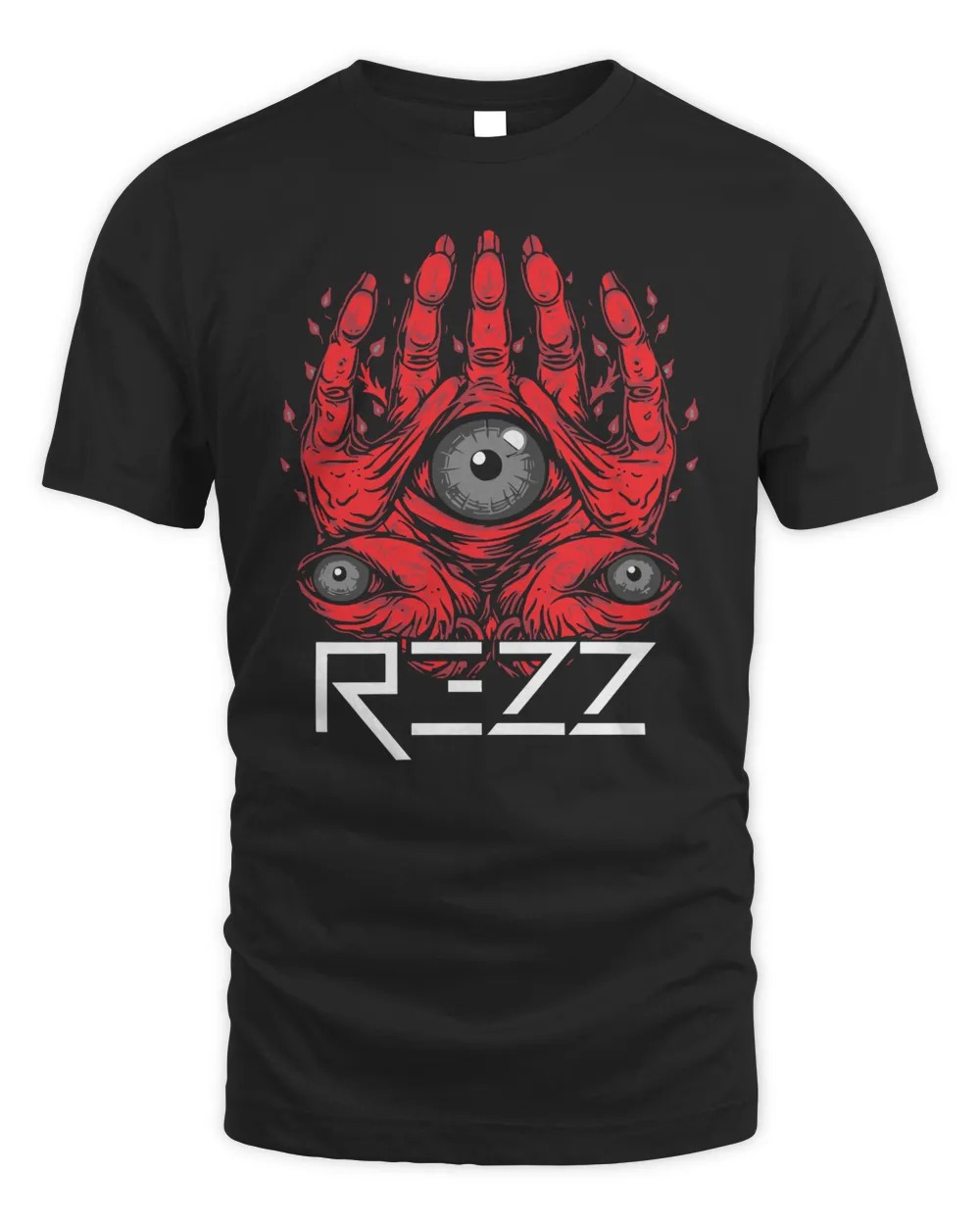 Rezz Official Merch Rezz Monster Inside Black Shirt