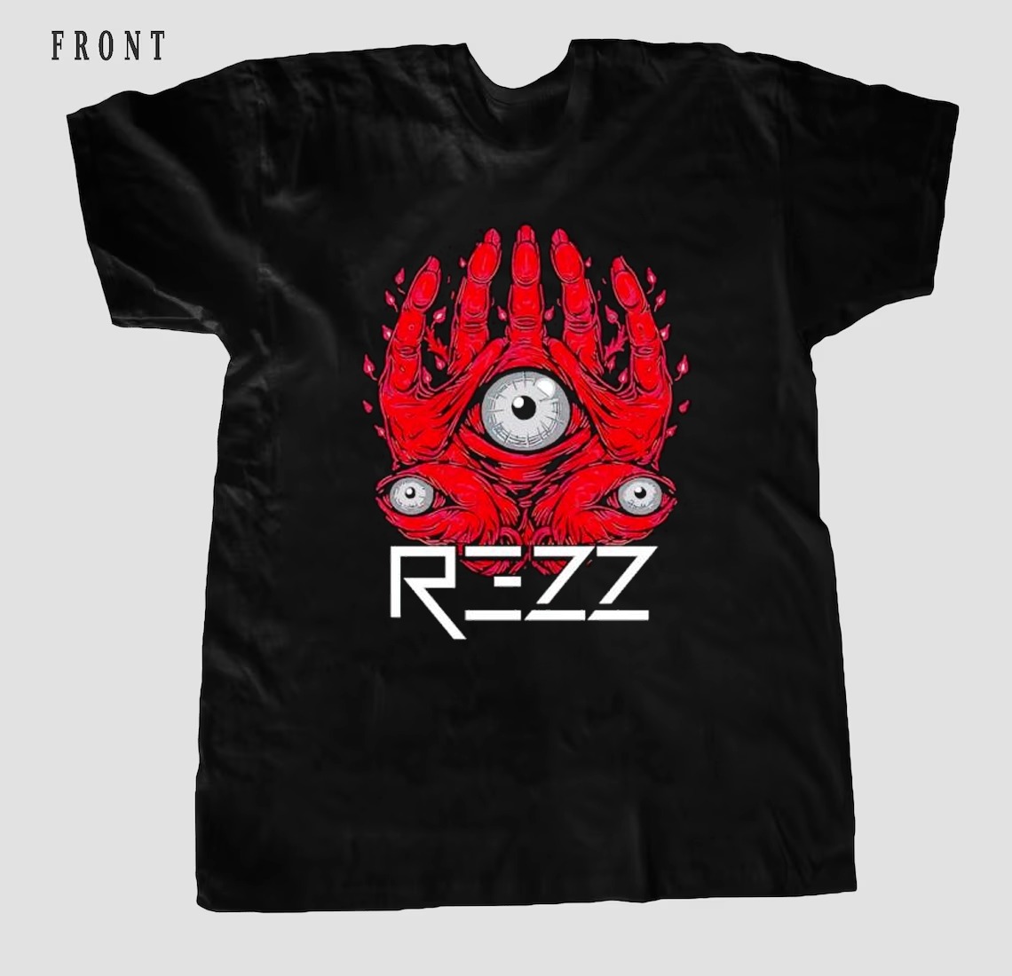 Rezz Short Sleeve Gift For Fan Black T-shirt