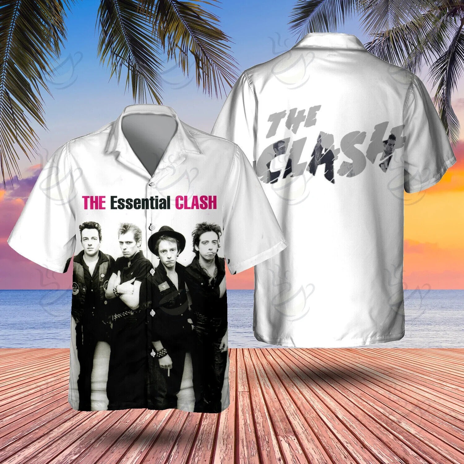 Rock Band The Clash The Essential Hawaiian Shirt, S-5XL Size, Music Lovers