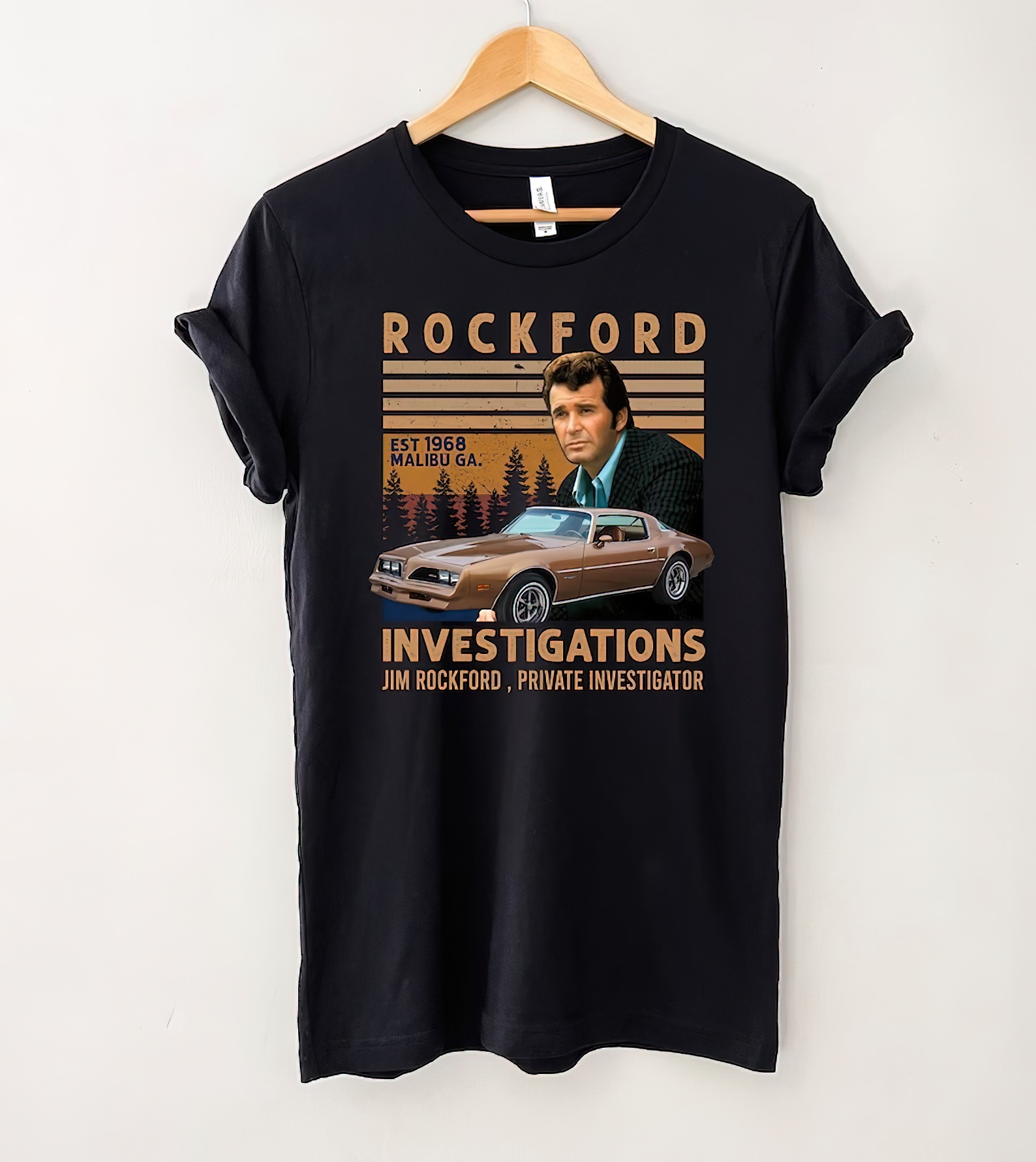 Rockford Investigations Jim Rockford James Garner The Rockford Files Movies Vintage T-Shirt, Gift Tee For You And Your Friends-gigapixel-standard-scale-2_00x