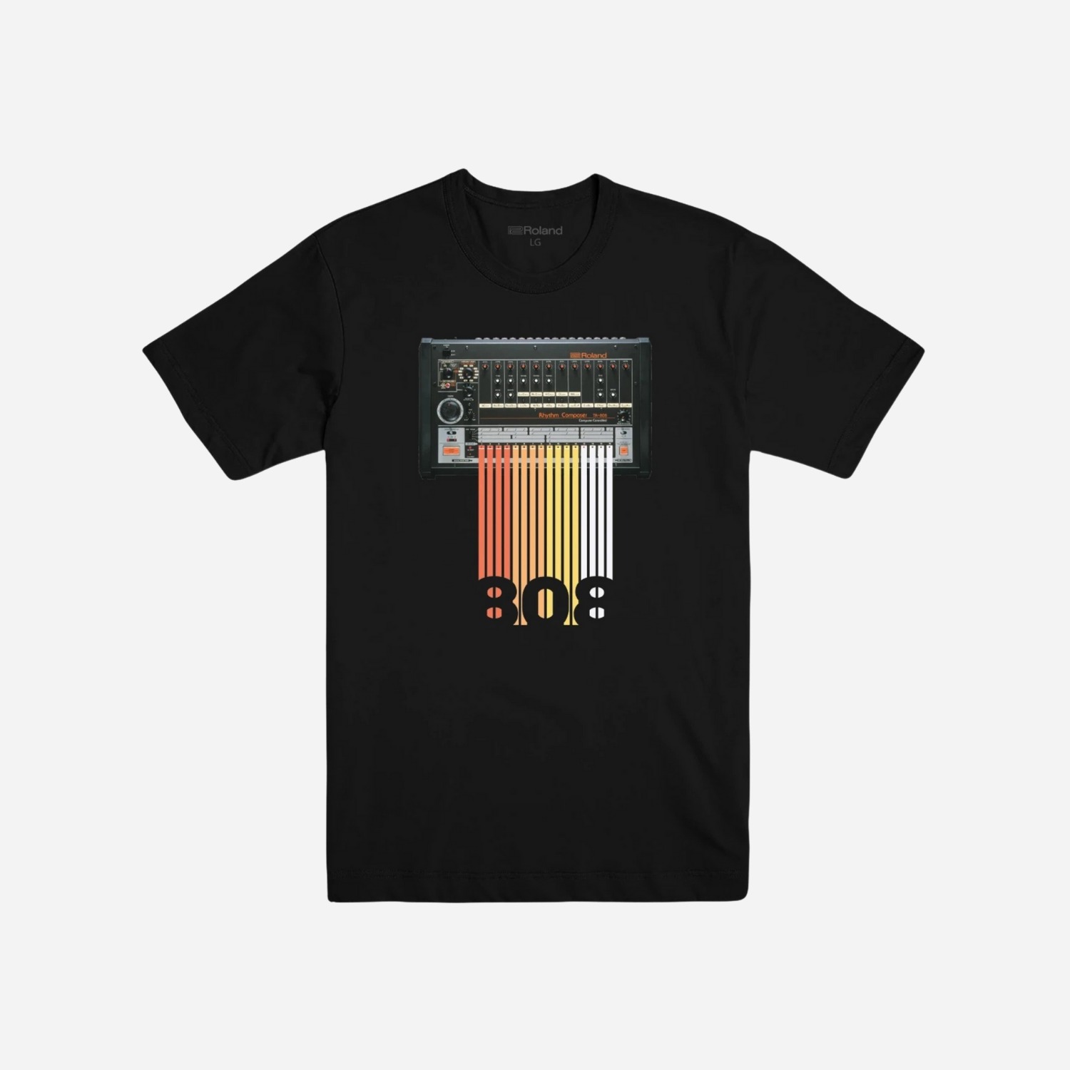 Roland TR-808 Machine Stripes T-Shirt