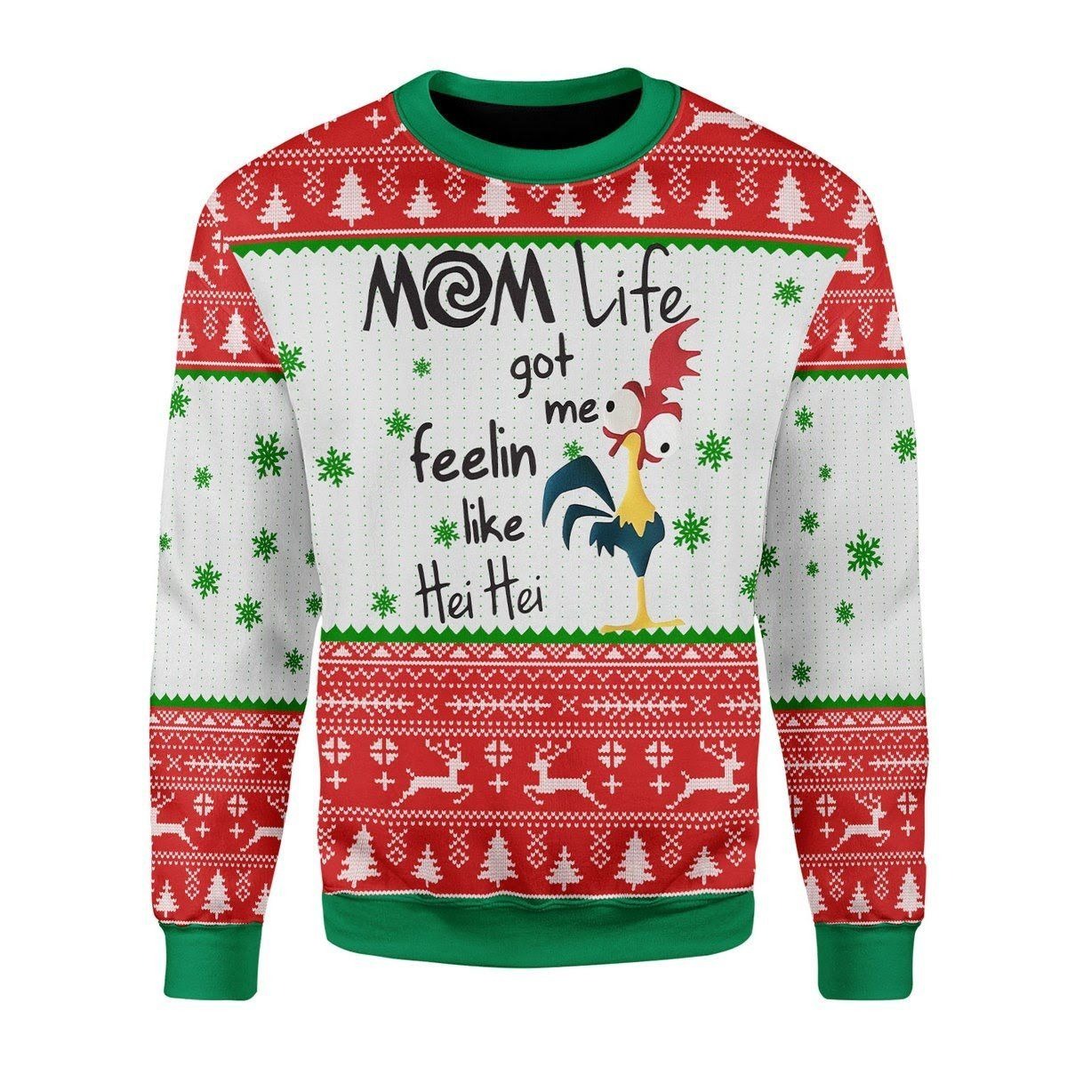 Rooster Ugly Christmas Sweater