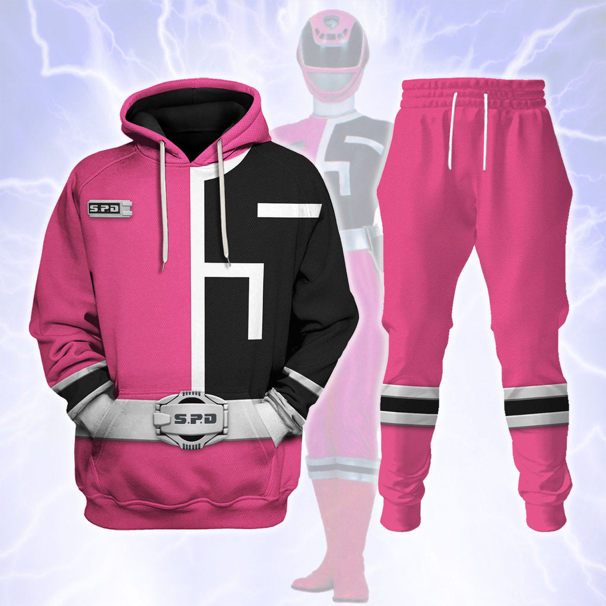 S.P.D Pink Ranger track suit 