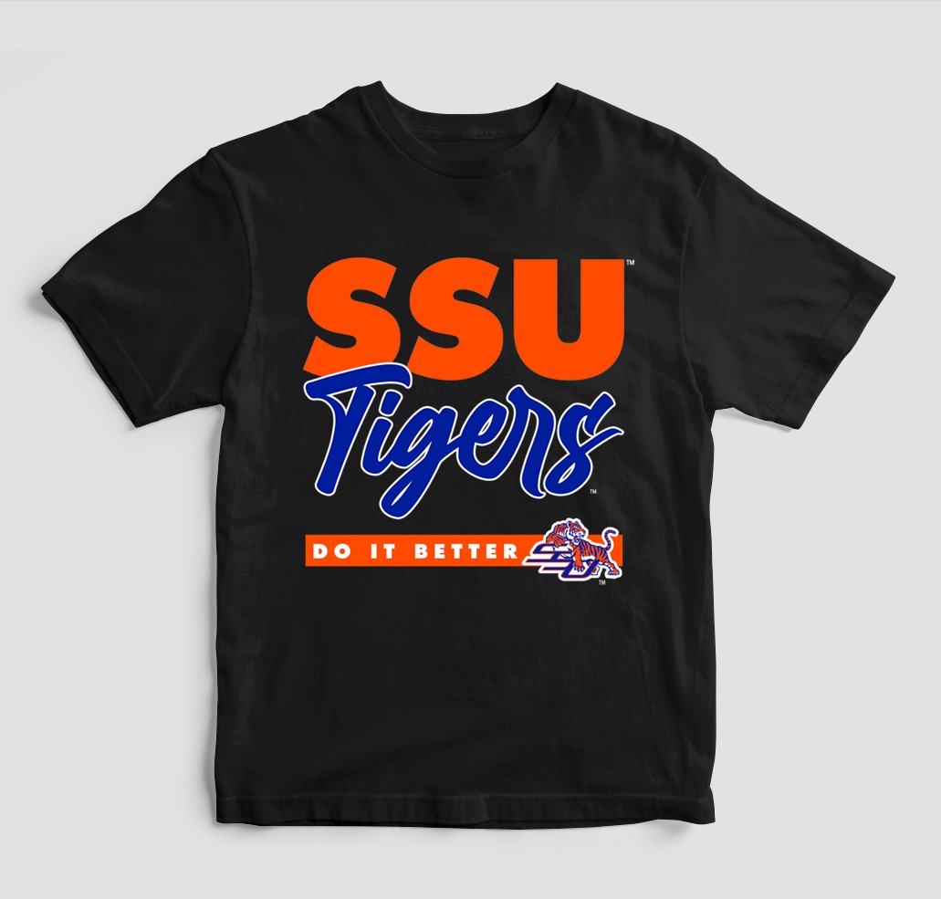 SAVANNAH STATE DOES IT BETTER T-SHIRT BLACK COLOR